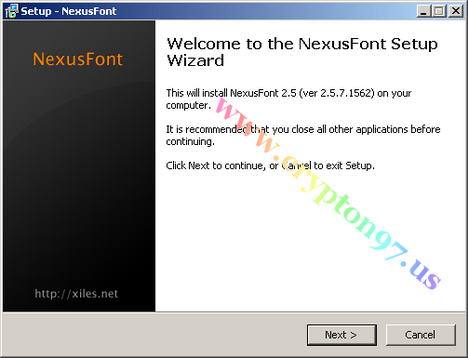 NexusFont - Software gratis mempermudah di dalam mengelola berbagai jenis huruf