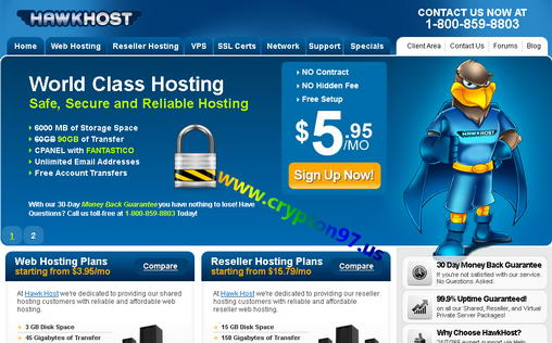 Kode kupon diskon paket hosting hawkhost bulan november 2012