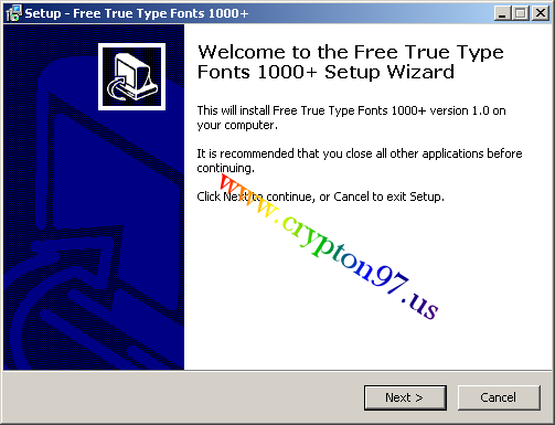 Free True Type Fonts 1000+