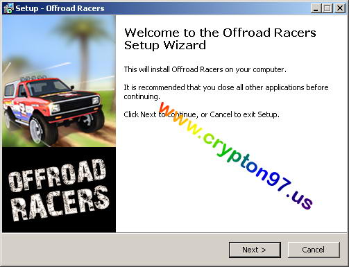 Welcome to the Offroad Racers setup wizard