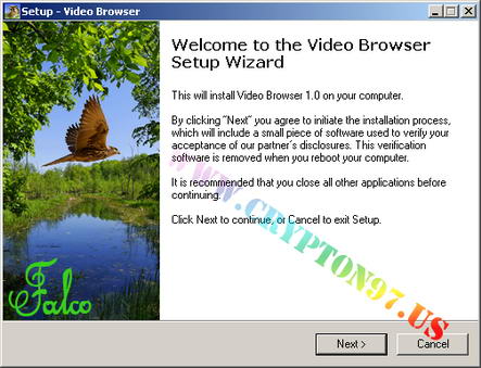 Video Browser - Program mini mencari dan menampilkan daftar file video dalam komputer