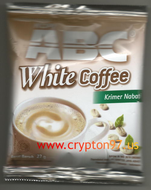 Mencoba Kopi ABC White Coffee Krimer Nabati malam hari ini kamis 19 maret 2015