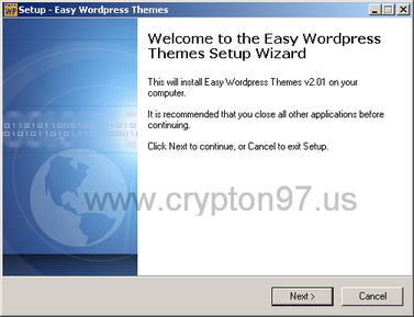 Easy Wordpress Theme Creator - Software bantu membuat themes wordpress dengan mudah