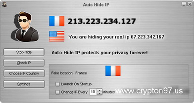 Auto Hide IP - Software bantu menyembunyikan alamat IP asli